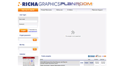 Desktop Screenshot of planroom.richa.com